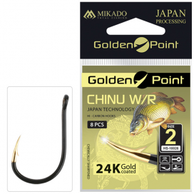 Mikado háčik golden point chinu w/r veľ. 2 gb 8 ks