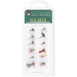 Mikado sada umelé muchy dry flies bez protihrotu 1 ks