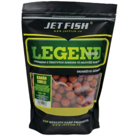 Jet Fish Boilies Legend Range 1kg 24mm Banán-Chilli Jet Fish Boilies Legend Range 1kg 24mm Banán-Chilli
