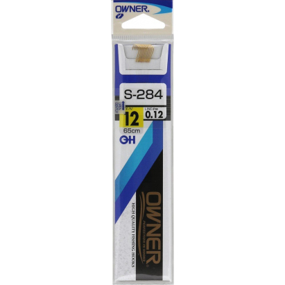 náväzec Owner S-284, háčik č.10, vlasec 0.14mm (9ks)