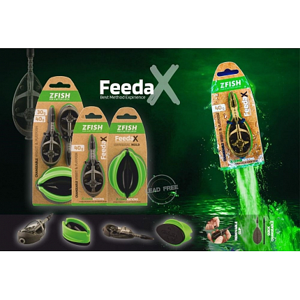 Zfish Formička Method Feeder FeedaX