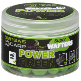 Sensas Wafters Super Power Green Cesnak 8mm 60g