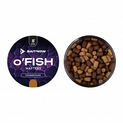 BaitNow Wafters Method Feeder O'fish Fish Betaine Vel. 8 24g Balení 1 Ks