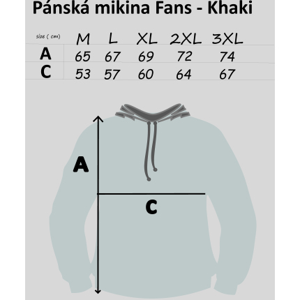 Mikbaits Mikina Fans Team Zelená
