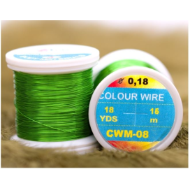 Hends krúžkovací drôtik Colour Wire 0,18mm 15m Zelená
