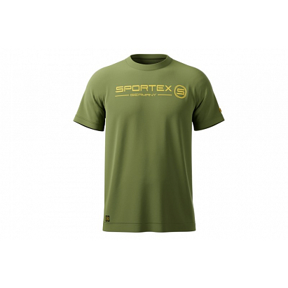 Sportex rybárske tričko T-Shirt zelené s logom Veľkosť: M