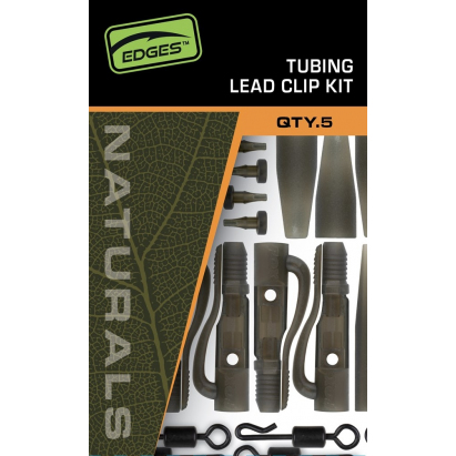 Edges Camo Tubing Leadclip Kit 5ks
