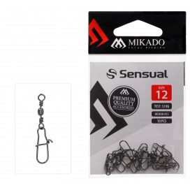 Mikado obratlík barrel s karabínou fastlock veľ. 8 bn 10 ks