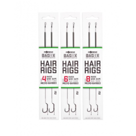 Korda Náväzec Basix Hair Rigs Wide Gape 2ks Korda Náväzec Basix Hair Rigs Wide Gape 2ks