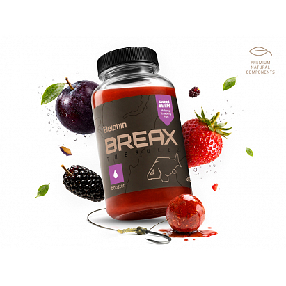 Delphin Booster BreaX SweetBerry Moruše Jahoda Švestka 250 ml Delphin Booster BreaX SweetBerry Moruše Jahoda Švestka 250 ml