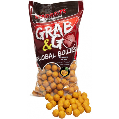 Starbaits Boilies G&G Global Pineapple 24mm Starbaits Boilies G&G Global Pineapple 24mm