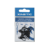 Kinetic Obratlík s Karabinkou Black Nickel