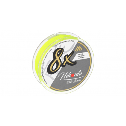 Mikado Pletená Šňůra Nihonto Octa Braid 10m Fluo