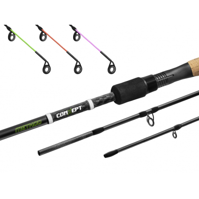 Delphin Rybársky Prút Method Conxept + 3 Špičky 390cm/60g