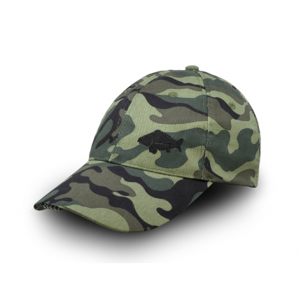 LED šiltovka Delphin OutLINE Camo
