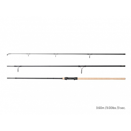 Delphin Prut Banx CamoCORK 3,6 m 3 lb 3-Díl