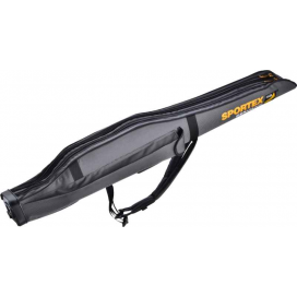 SPORTEX púzdro dvojkomorové II - šedé dĺžka 125cm