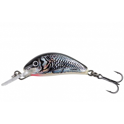 Salmo Wobler Hornet Sinking Holographic Grey Shiner 5 cm 8,2 g Salmo Wobler Hornet Sinking Holographic Grey Shiner 5 cm 8,2 g