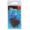 Giants fishing Prevlek na závesku Tail Rubbers Brown/10pc ( 20mm ) 10ks