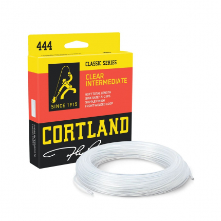 Cortland muškárska šnúra 444 Classic Intermediate Freshwater-Saltwater Clear|WF4I 90ft
