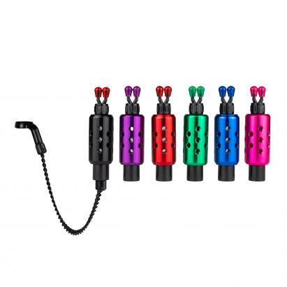 Garda kovové indikátory - Retiazkový bobbin Heavy Black Metal hot pink