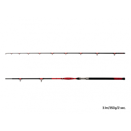 Delphin Prút Danger CatFish 310cm/350g/2 díly