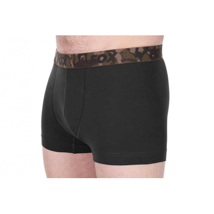 Fox Boxer Shorts - Khaki/Čierna