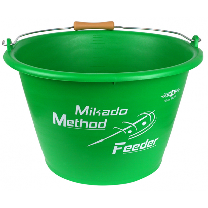 Vedro mikado method feeder kapacita 17l zelené 1 ks Vedro mikado method feeder kapacita 17l zelené 1 ks