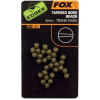Fox Korálky Edges Tapered Bore Beads Trans Khaki 4mm