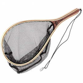 Snowbee Drevený Rakový Podberák Wooden Landing Net Small