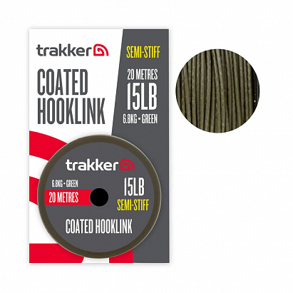 Trakker Návazcová šňůra Semi Stiff Coated Hooklink 20m Trakker Návazcová šňůra Semi Stiff Coated Hooklink 20m