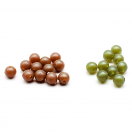 Taska súčasti montáže - Multifunkčné korálky hnedé 4mm 30ks