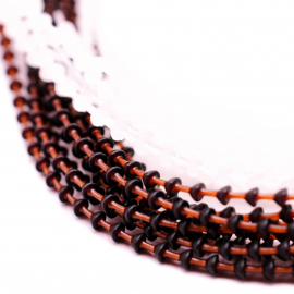 Ashima bižutéria - Boilie zarážky hnedé