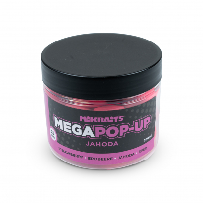 Mega fluo pop-up 300ml - Jahoda 25mm Mega fluo pop-up 300ml - Jahoda 25mm