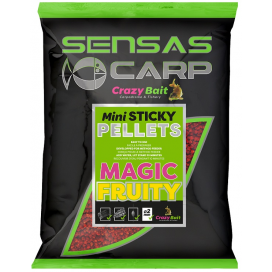 Sensas Pelety Mini Sticky Magic Fruity 700g