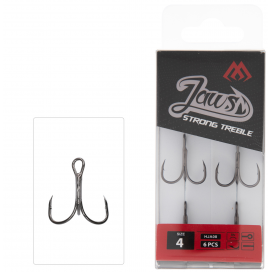 Mikado trojháčiky jaws strong trojitý veľ. 6 8 ks Mikado trojháčiky jaws strong trojitý veľ. 6 8 ks