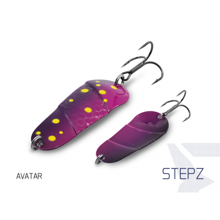 Plandavka Delphin STEPZ StripSCALE 10g SunGOLD Hook #2