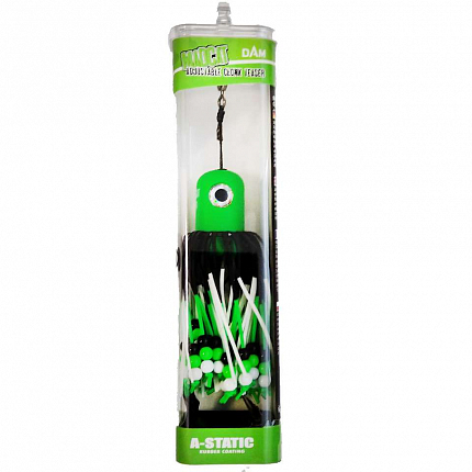 MADC clonky Teaser A-STATIC 100g s jedným háčikom 8/0 Green