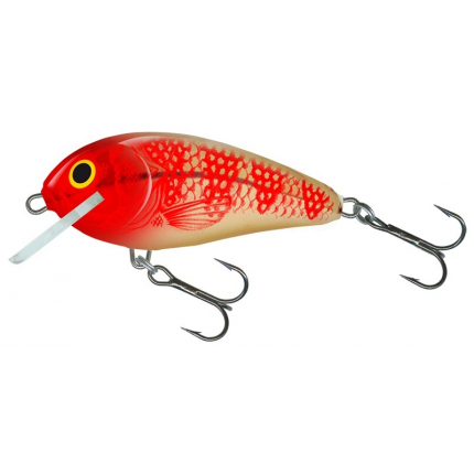 Salmo Wobler Butcher Sinking Golden Red Head 5cm 7g