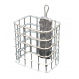 Krmítko koncové feeder hranaté 10 - 30g 15g