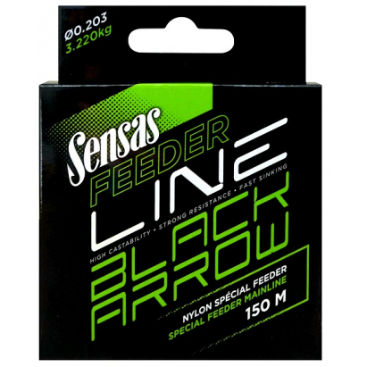 Sensas Vlasec Feeder Black Arrow 150 m Sensas Vlasec Feeder Black Arrow 150 m