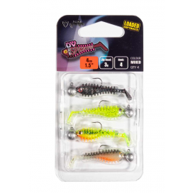 Fox Rage Ultra UV Micro Spikey Mixed Colour Loaded Lure Pack