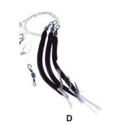 Papriky Ice Fish náväzec háčik 4/0 čierna
