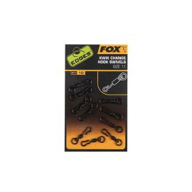 Fox Obratlíky Edges Kwik Change Heli Swivels Size 11 10ks