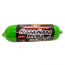 DK FISHING inovatívne cesto Ňam-Ňam ryba mušľa 135g