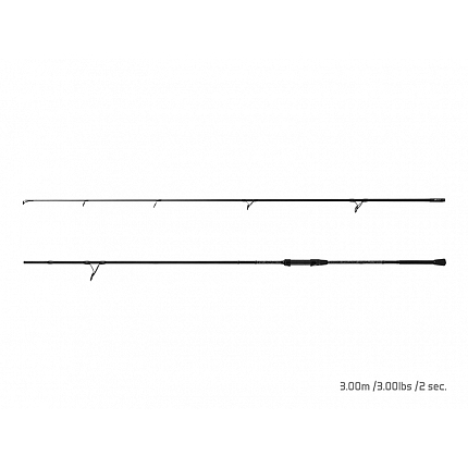 Delphin Prut Inked Carp 3 m 3 lb 2-Díl