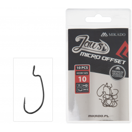 Mikado háčik jaws micro offset veľ. 4 10 ks