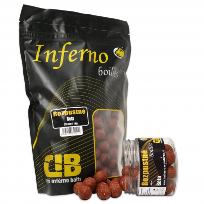 Carp Inferno Boilies Hot Line Rozpustné 1kg 20mm Carp Inferno Boilies Hot Line Rozpustné 1kg 20mm