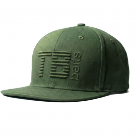 TB Baits Kšiltovka Snapback 3D Logo Green