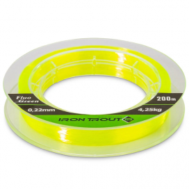 Iron Trout vlasec Super Line 200m 0,22mm Fluo Green